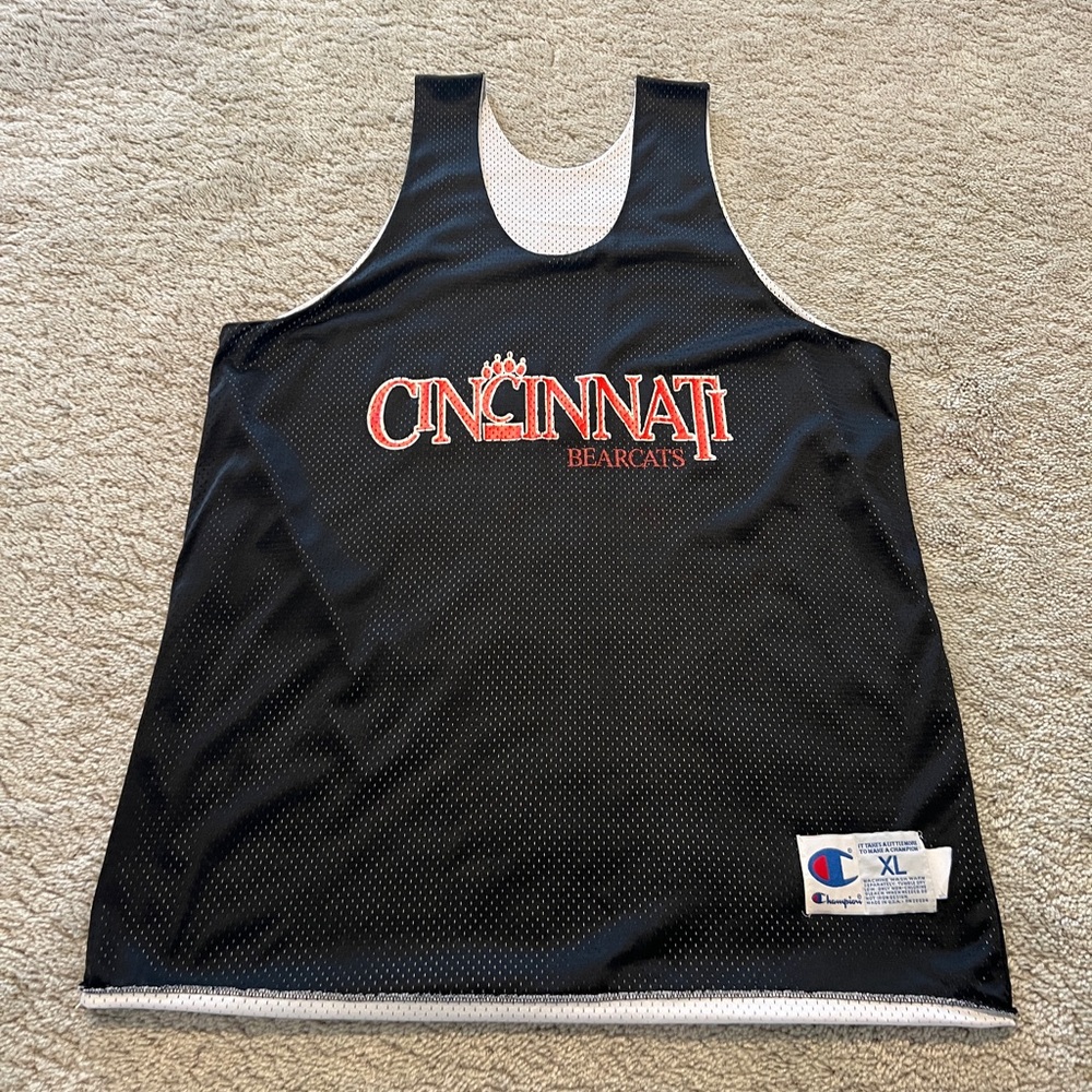 Retro University of Cincinnati Bearcats Practice Jersey Tank Top - XL